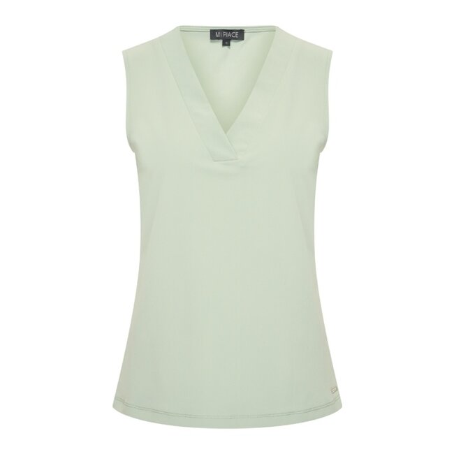 MI PIACE Travel Top Mouwloos  Uni 2425 Lilypad