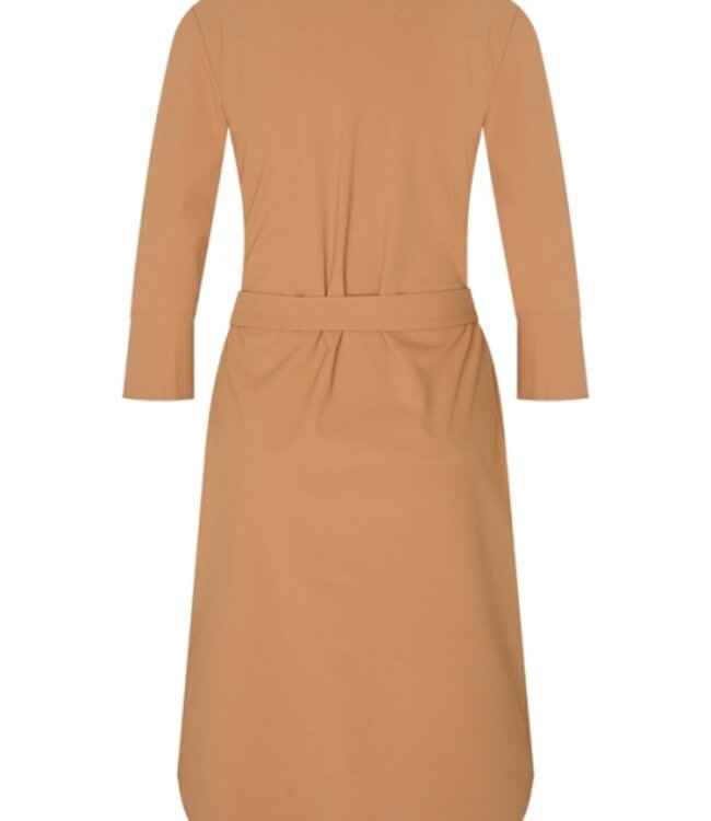 MI PIACE Travel Jurk Uni 2092 Mocca