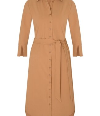 MI PIACE Travel Jurk Uni 2092 Mocca