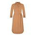 MI PIACE Travel Jurk Uni 2092 Mocca