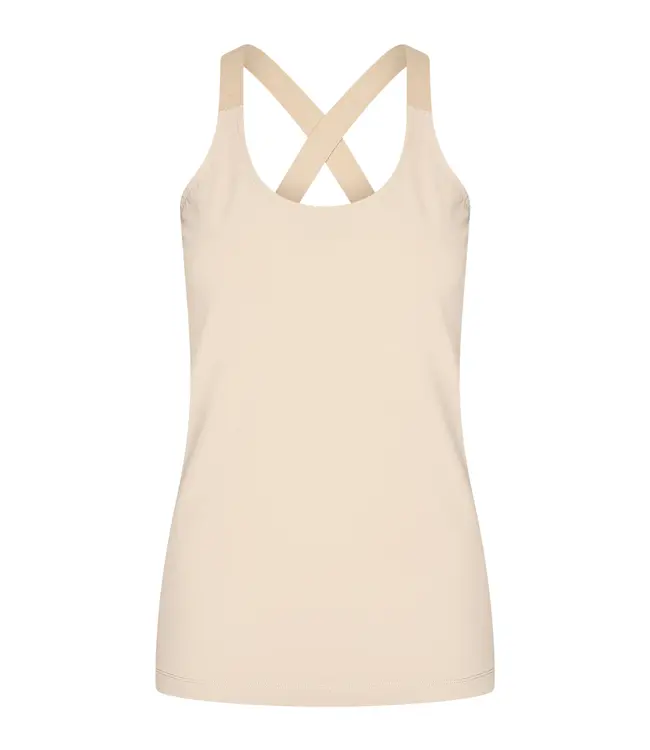 MI PIACE Travel Top Uni Cross Band 2531 Beige