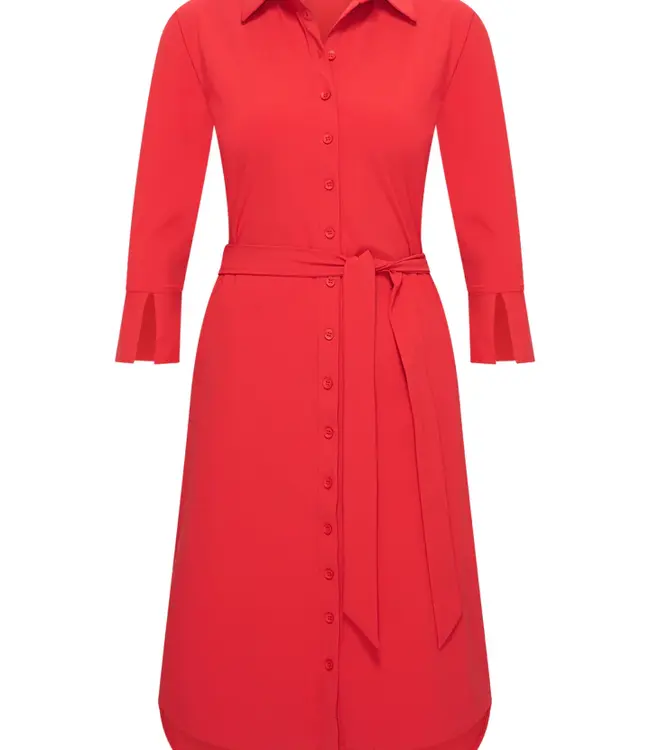 MI PIACE Travel Jurk Uni 2092 Red