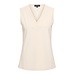 MI PIACE Travel Top Mouwloos Uni 2425 Beige