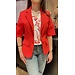 MI PIACE Travel Blazer Korte Mouwen Uni 2622  Red