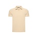 MI PIACE Travel Men V Neck Polo Shirt 2032 Sand