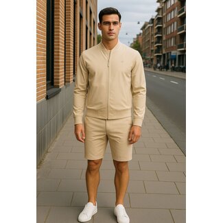 MI PIACE Travel Men Bomber Jack 2051 Sand