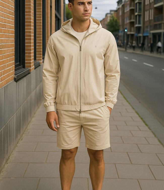 MI PIACE Travel Men Jack Hooded 2034 Sand