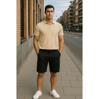MI PIACE Travel Men Polo Shirt 2013 Sand