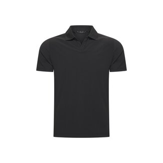 MI PIACE Travel Men V Neck Polo Shirt 2032 Black