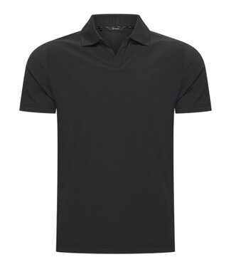 MI PIACE Travel Men V Neck Polo Shirt 2032 Black