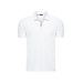 MI PIACE Travel Men Zip Polo Shirt 2047 White
