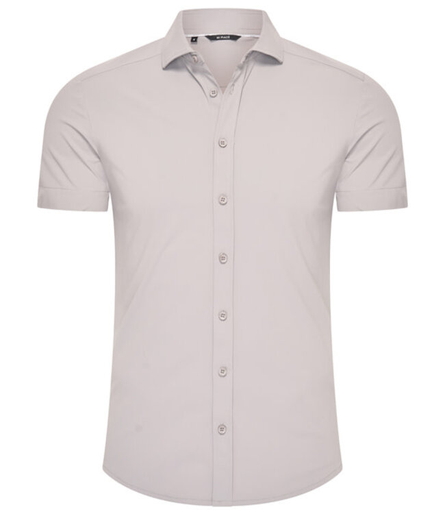 MI PIACE Travel Men Short-Sleeve Shirt 2022 Elephant Grey