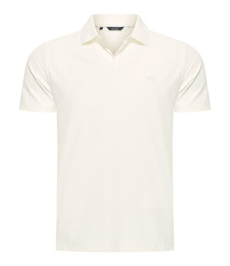 MI PIACE Travel Men V Neck Polo Shirt 2032 Off White