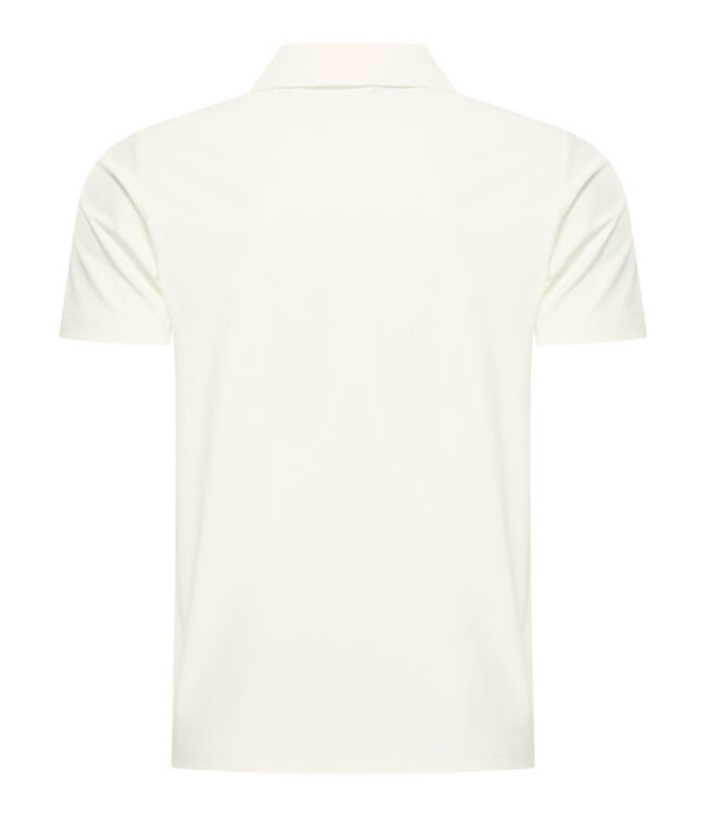 MI PIACE Travel Men V Neck Polo Shirt 2032 Off White