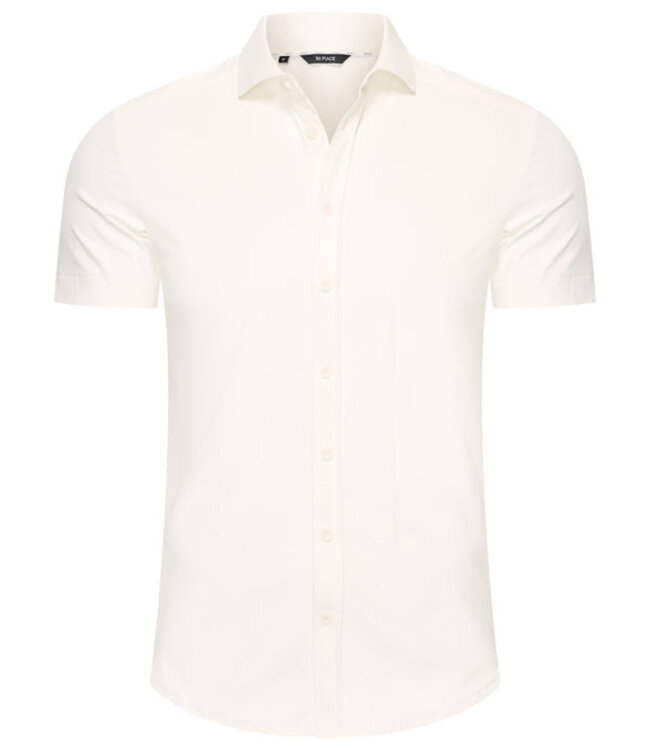 MI PIACE Travel Men Short-Sleeve Shirt 2022 Off White