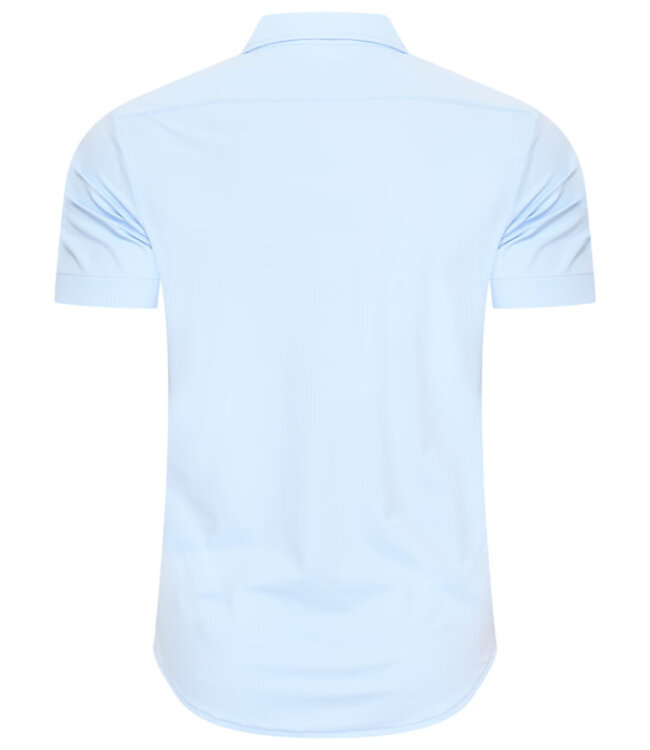 MI PIACE Travel Men Short-Sleeve Shirt 2022 Light Blue