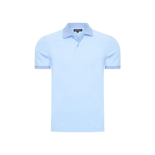 MI PIACE Travel Men Polo Shirt 2013 Light Blue