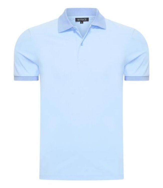 MI PIACE Travel Men Polo Shirt 2013 Light Blue
