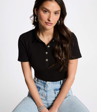 Morgan Short-sleeved t-shirt 252-Dpolla Black