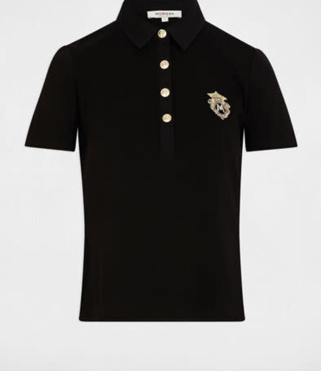 Morgan Short-sleeved t-shirt 252-Dpolla Black