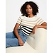 Morgan Striped Jumper Short-sleeves 252-Mpiana Ivory