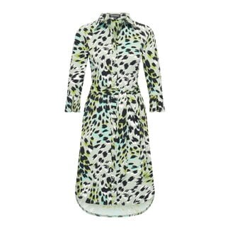 MI PIACE Travel Jurk Camouflage Print  2092 Lilypad Faded