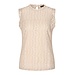 MI PIACE Travel Top Kant Uni 2486  Beige