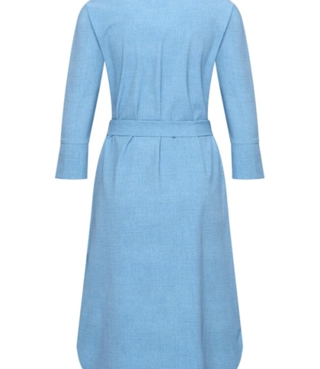 MI PIACE Travel Jurk Uni Denim 2092A Bleached