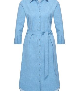 MI PIACE Travel Jurk Uni Denim 2092A Bleached