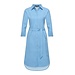 MI PIACE Travel Jurk Uni Denim 2092A Bleached