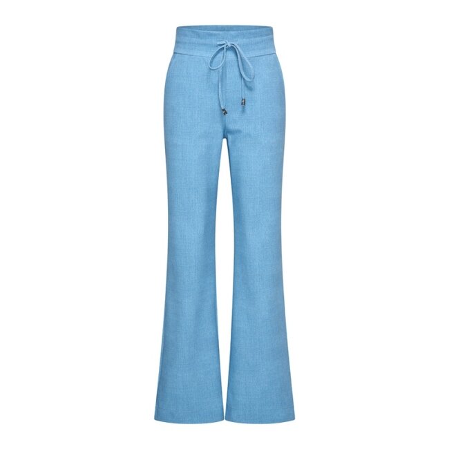MI PIACE Travel Broek Straight Uni  Denim 2631 Bleached