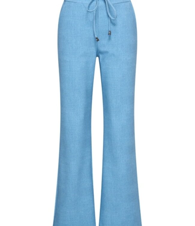 MI PIACE Travel Broek Straight Uni  Denim 2631 Bleached