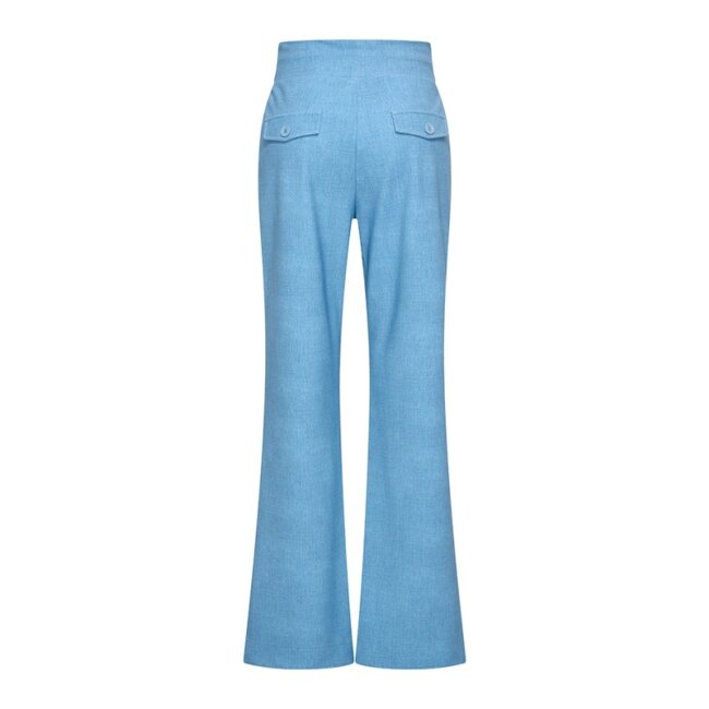 MI PIACE Travel Broek Straight Uni  Denim 2631 Bleached