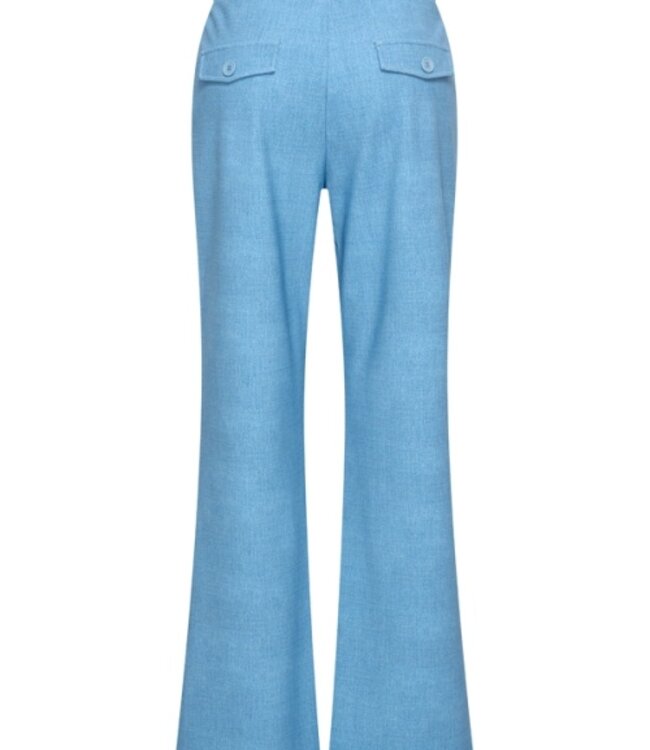 MI PIACE Travel Broek Straight Uni  Denim 2631 Bleached