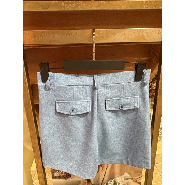 MI PIACE Travel Short Rok Uni Denim 2626 Bleached