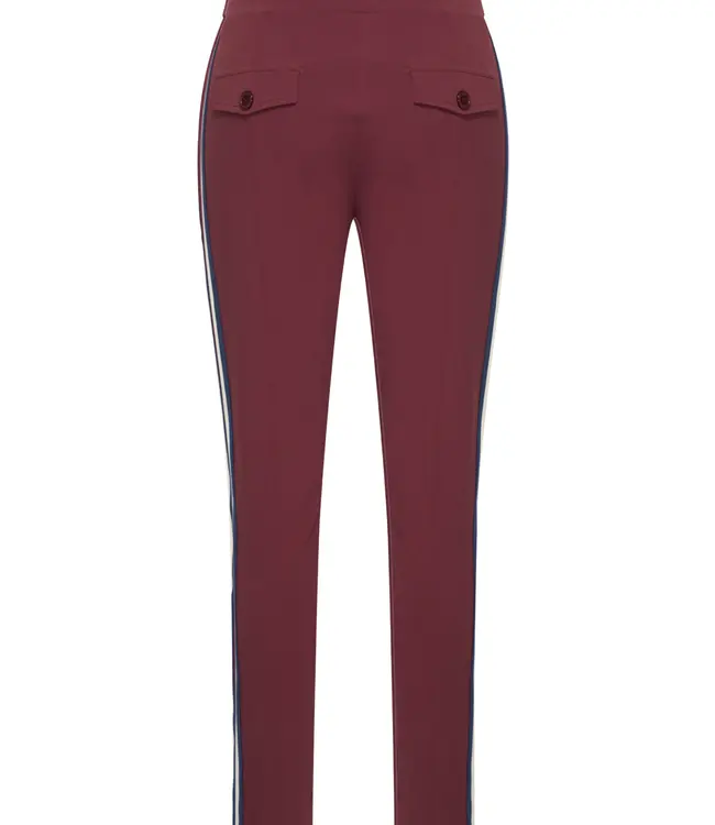 MI PIACE Travel Broek Tape 2669 Burgundy