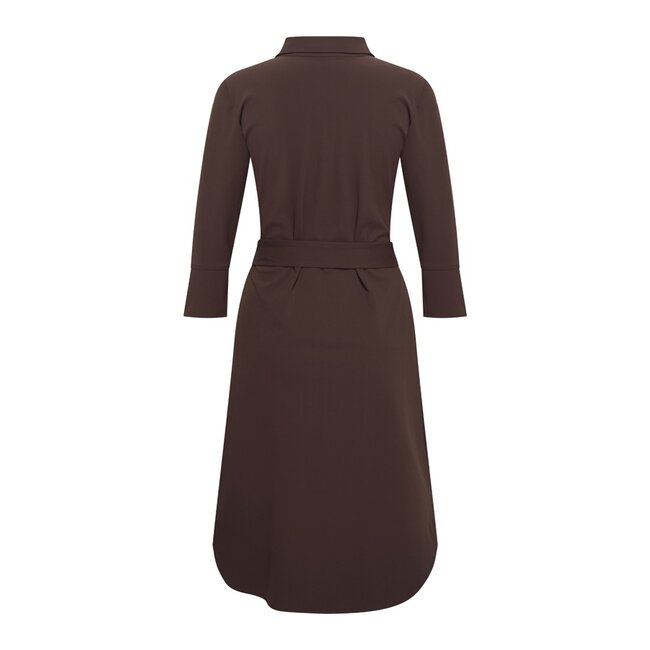 MI PIACE Travel Jurk Uni 2092 Espresso