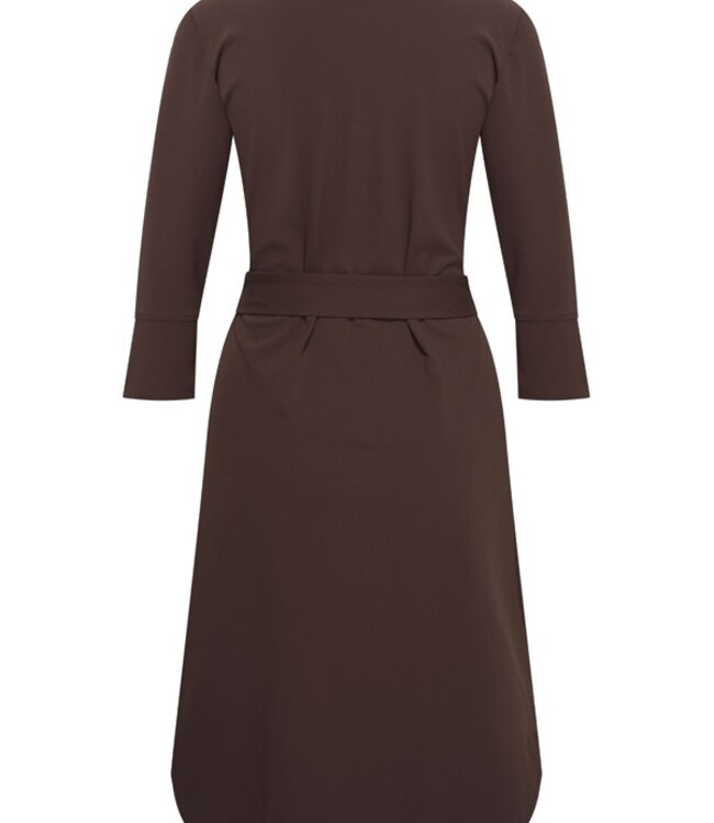MI PIACE Travel Jurk Uni 2092 Espresso