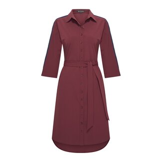 MI PIACE Travel Jurk Tape 2665 Burgundy