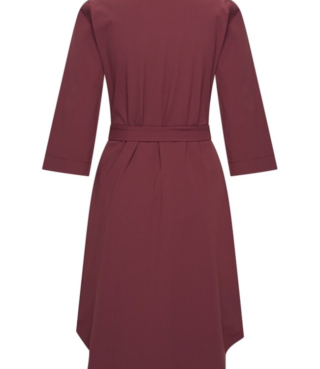 MI PIACE Travel Jurk Tape 2665 Burgundy