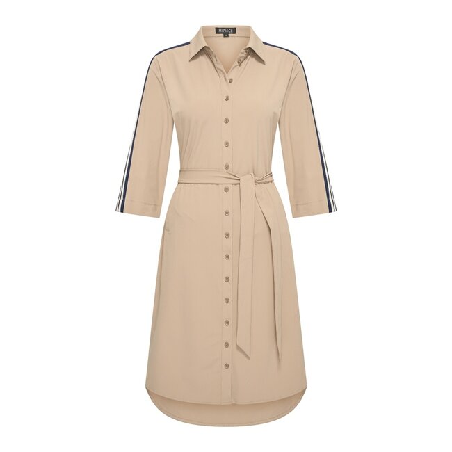 MI PIACE Travel Jurk Tape 2665 Latte