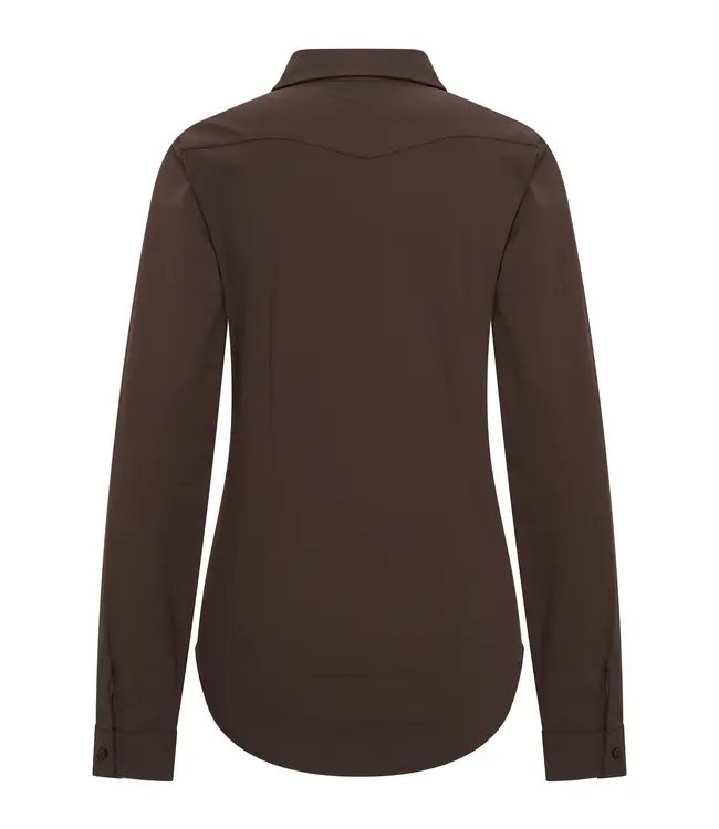 MI PIACE Travel Blouse Uni 60840 Espresso