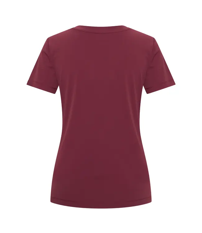 MI PIACE Travel T-shirt Uni  2271 Burgundy