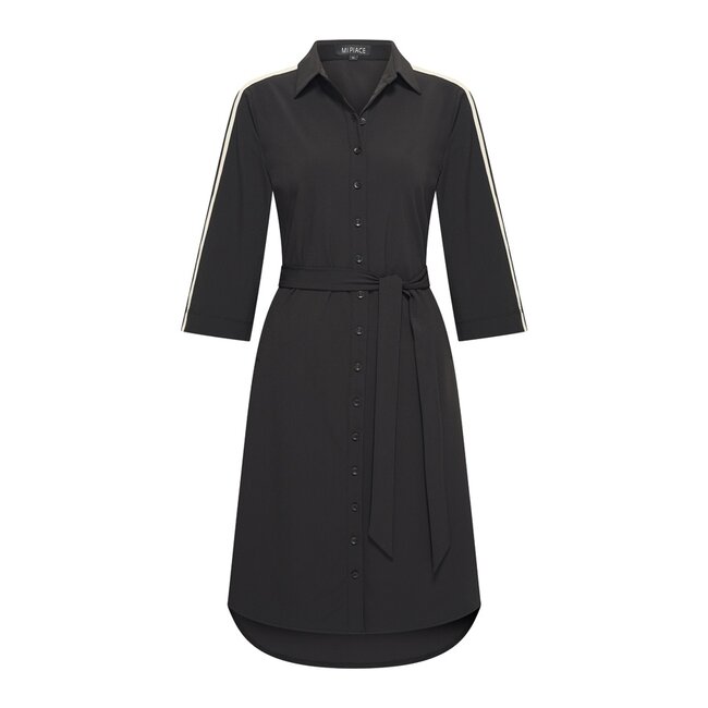 MI PIACE Travel Jurk Tape 2665 Black