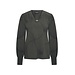 MI PIACE Travel Top  V-Neck Circle Print MP202651 Deep Depth Black