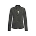 MI PIACE Travel Blazer Circle Print MP202015 Deep Depth Black