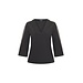 MI PIACE Travel Top V-hals Tape 2666 Black