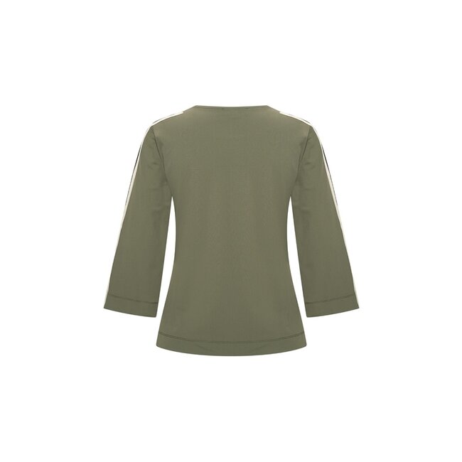 MI PIACE Travel Top V-hals Tape MP202666 Deep Depth