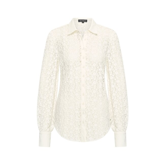 MI PIACE Travel Blouse Lace 202694 Off White