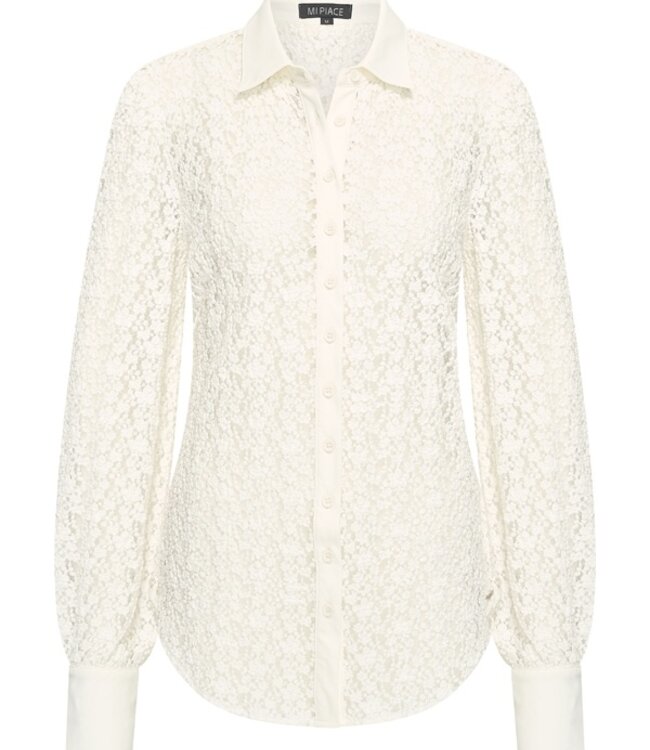 MI PIACE Travel Blouse Lace 202694 Off White